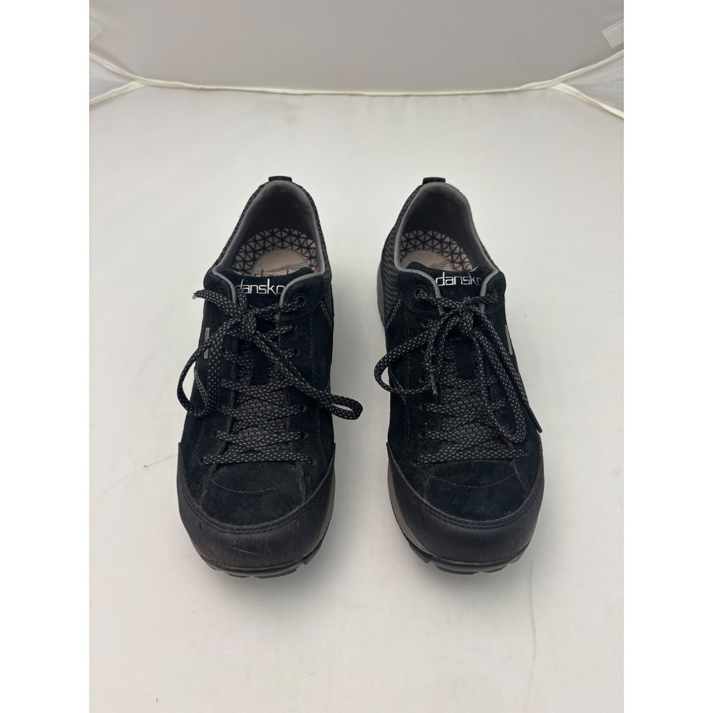Dansko Paisley Black Suede Waterproof Vibram Walking Shoes Womens 38 4350470202